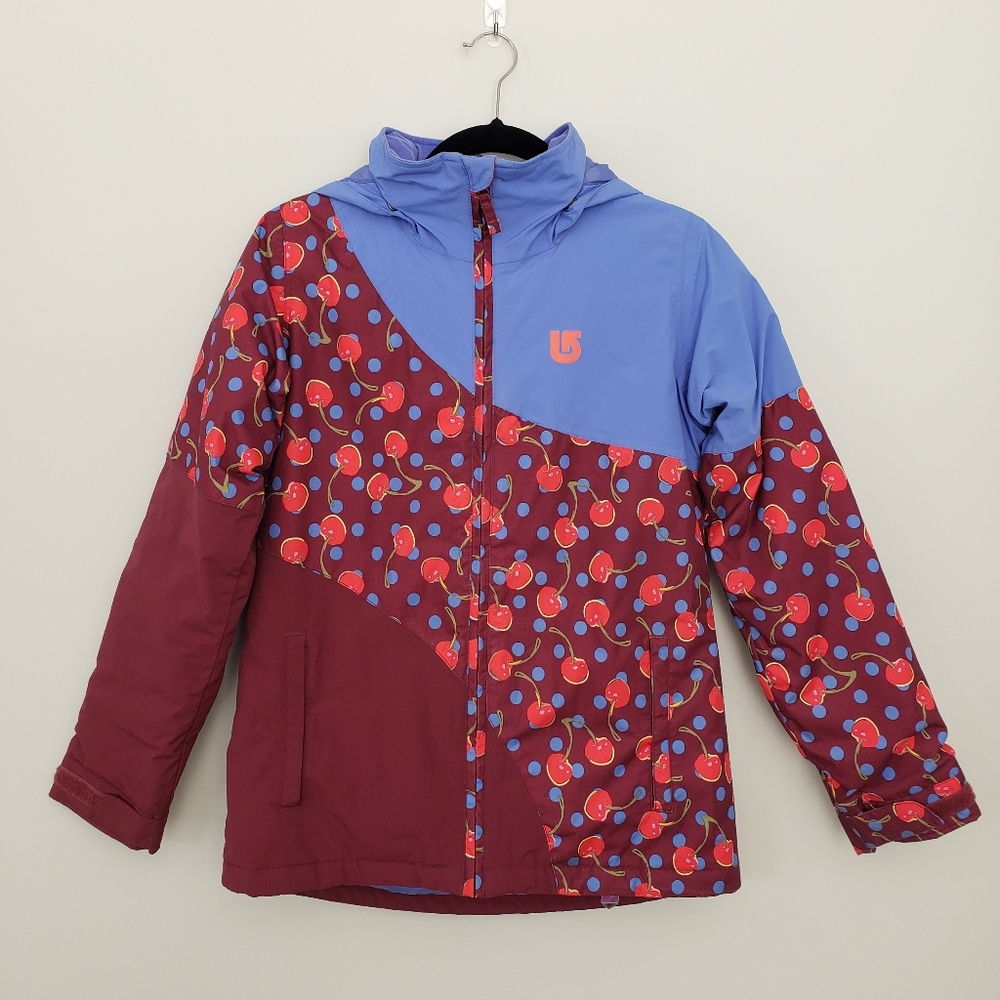 Burton Kids Jacket - Blue and Red Pattern